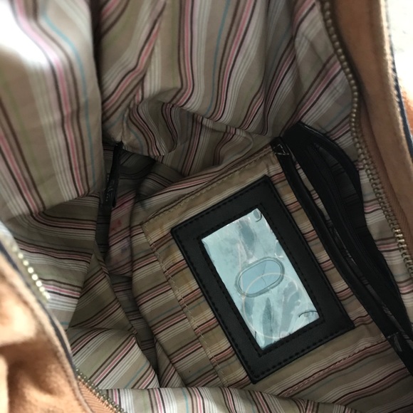 Ninewest suede shoulder bag. Boho - Picture 4 of 8